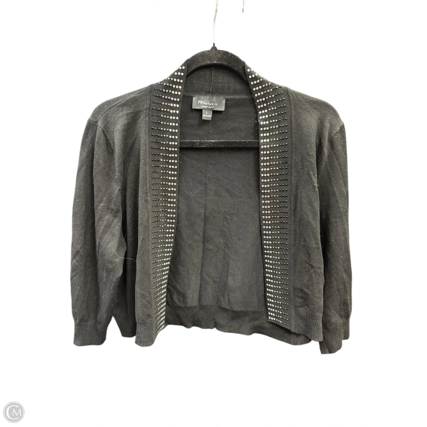 Cardigan By Ronnie Nicole In Black, Size: L