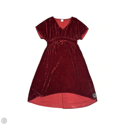 Dress Party Midi By Cabi In Red, Size: M