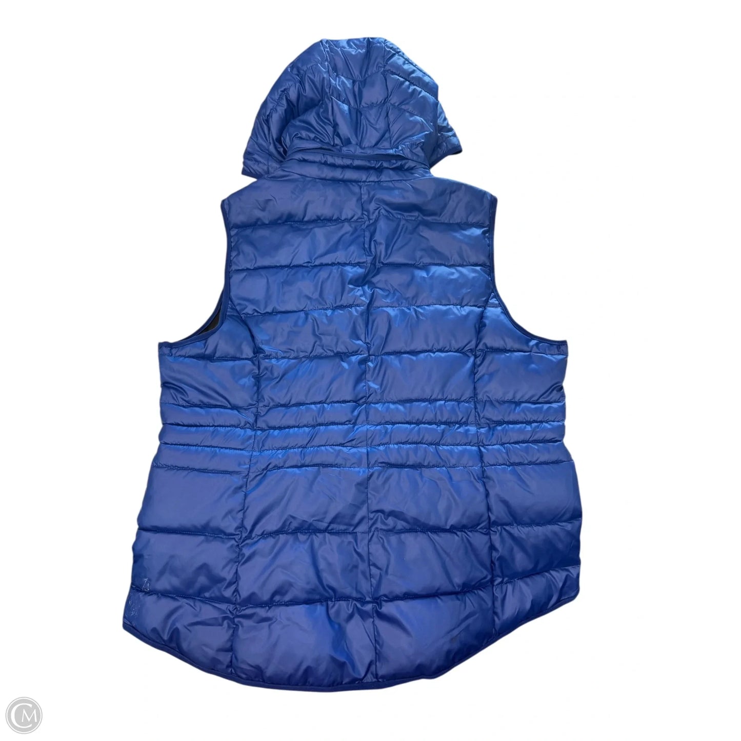 Vest Puffer & Quilted By Marc New York In Blue, Size: Xl