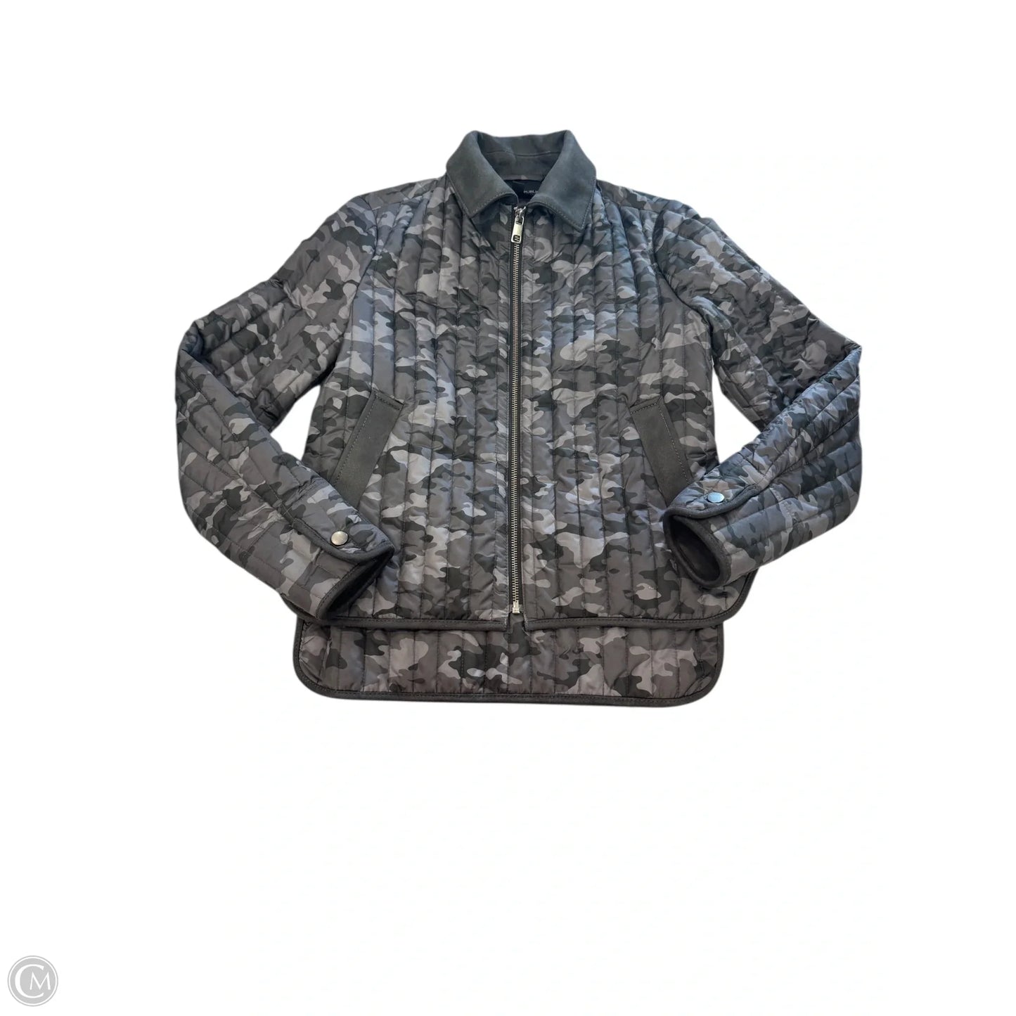 Jacket Puffer & Quilted By Banana Republic In Camouflage Print, Size: Xs