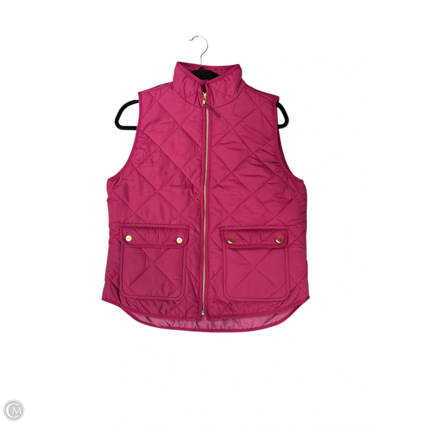 Vest Puffer & Quilted By J. Crew In Pink, Size: M