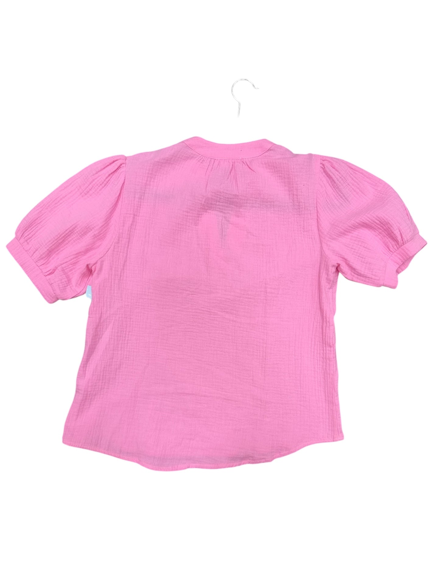 Top Short Sleeve By Clothes Mentor In Pink, Size: S