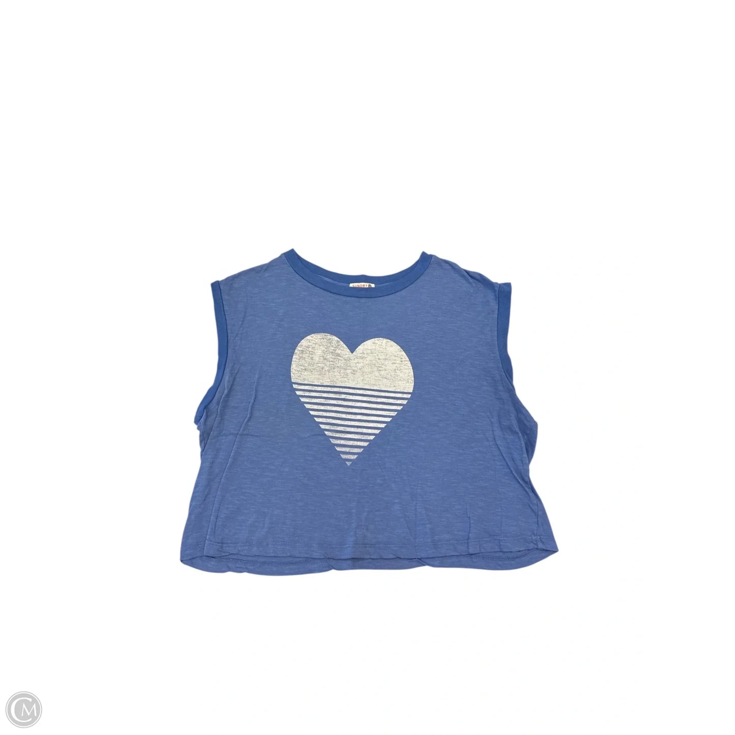 Top Short Sleeve By Sundry In Blue, Size: M