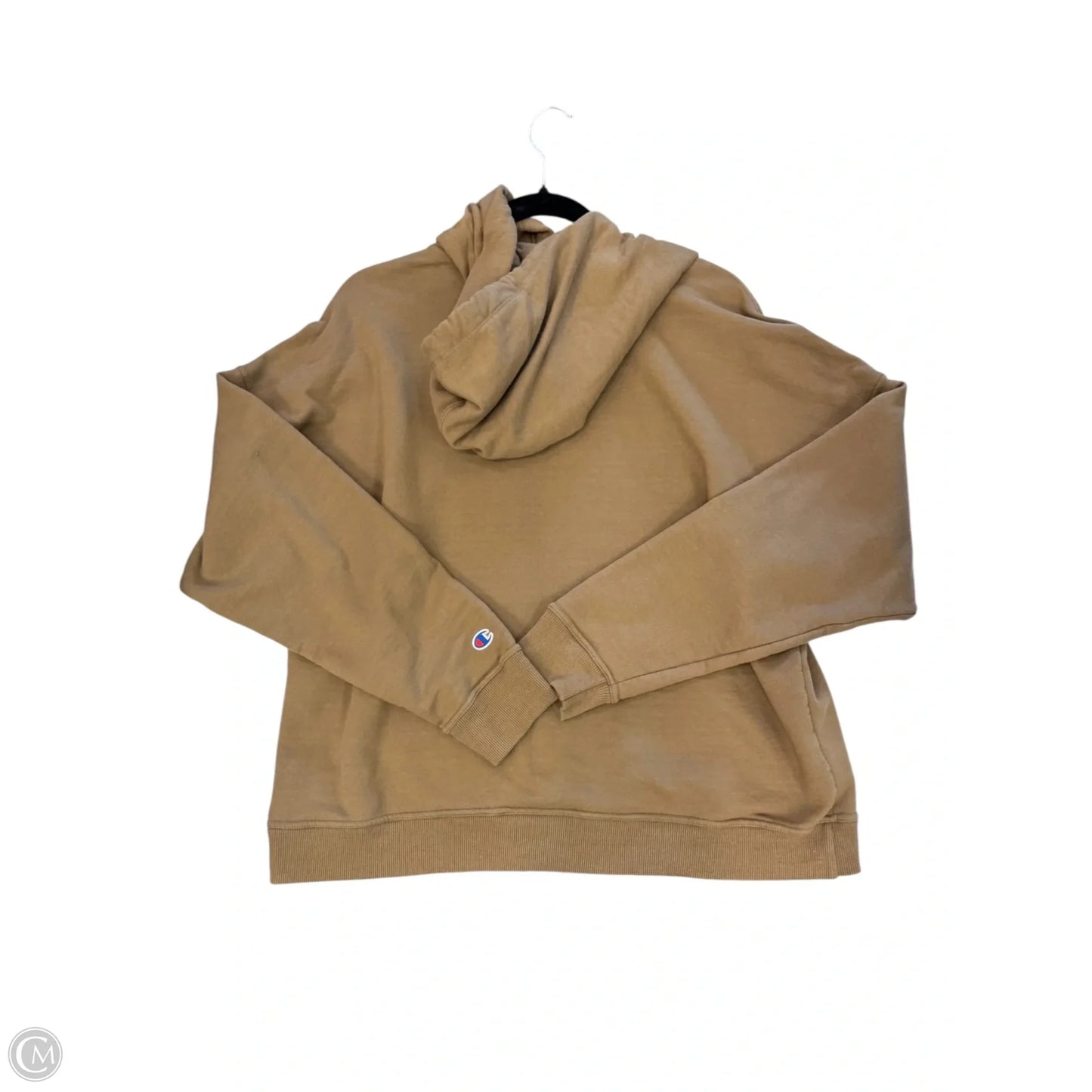 Sweatshirt Hoodie By Champion In Brown, Size: Xl