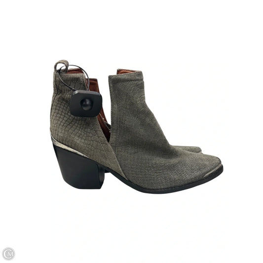 Boots Western By Jeffery Campbell In Grey, Size: 9