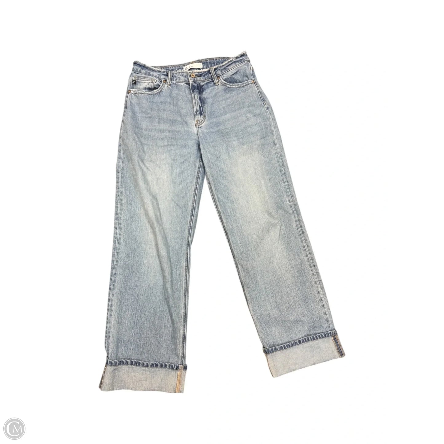 Jeans Straight By Kancan In Blue Denim, Size: 6