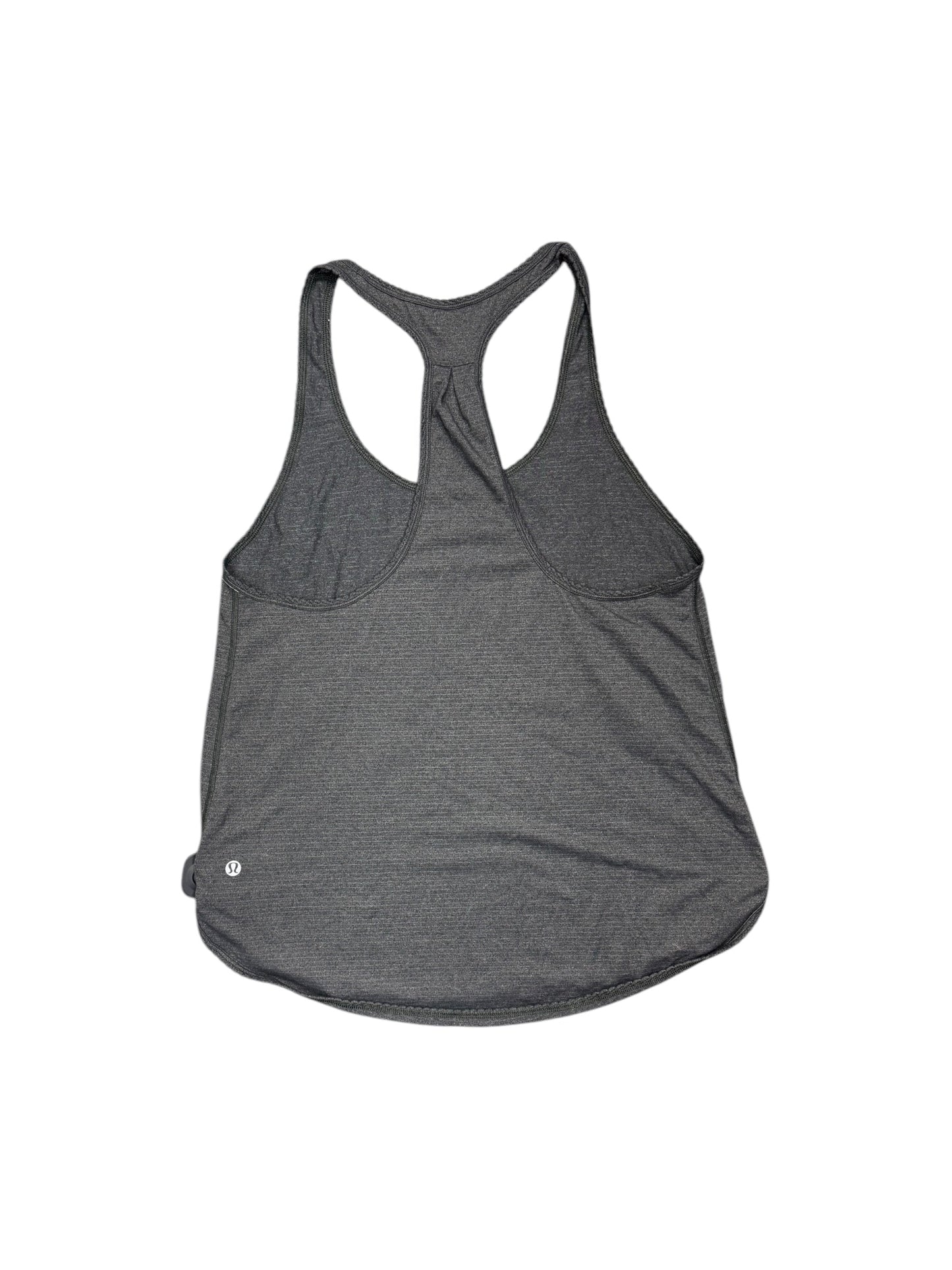 Athletic Tank Top By Lululemon In Grey, Size: M