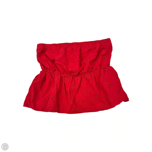 Top Sleeveless By Maurices In Red, Size: Xl