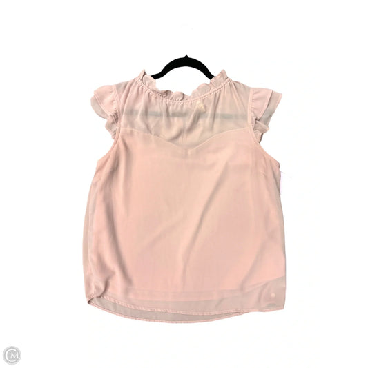 Top Sleeveless By Monteau In Pink, Size: Xl