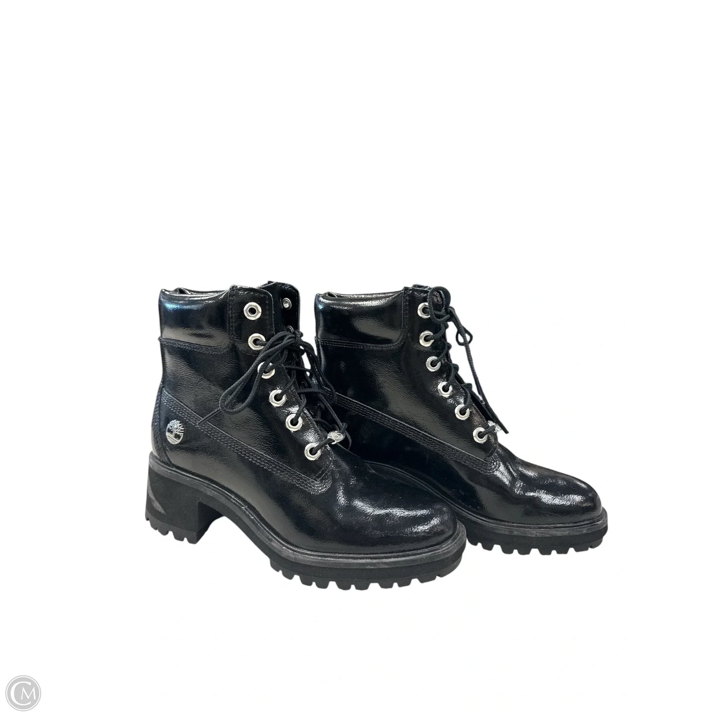 Boots Ankle Heels By Timberland In Black, Size: 7