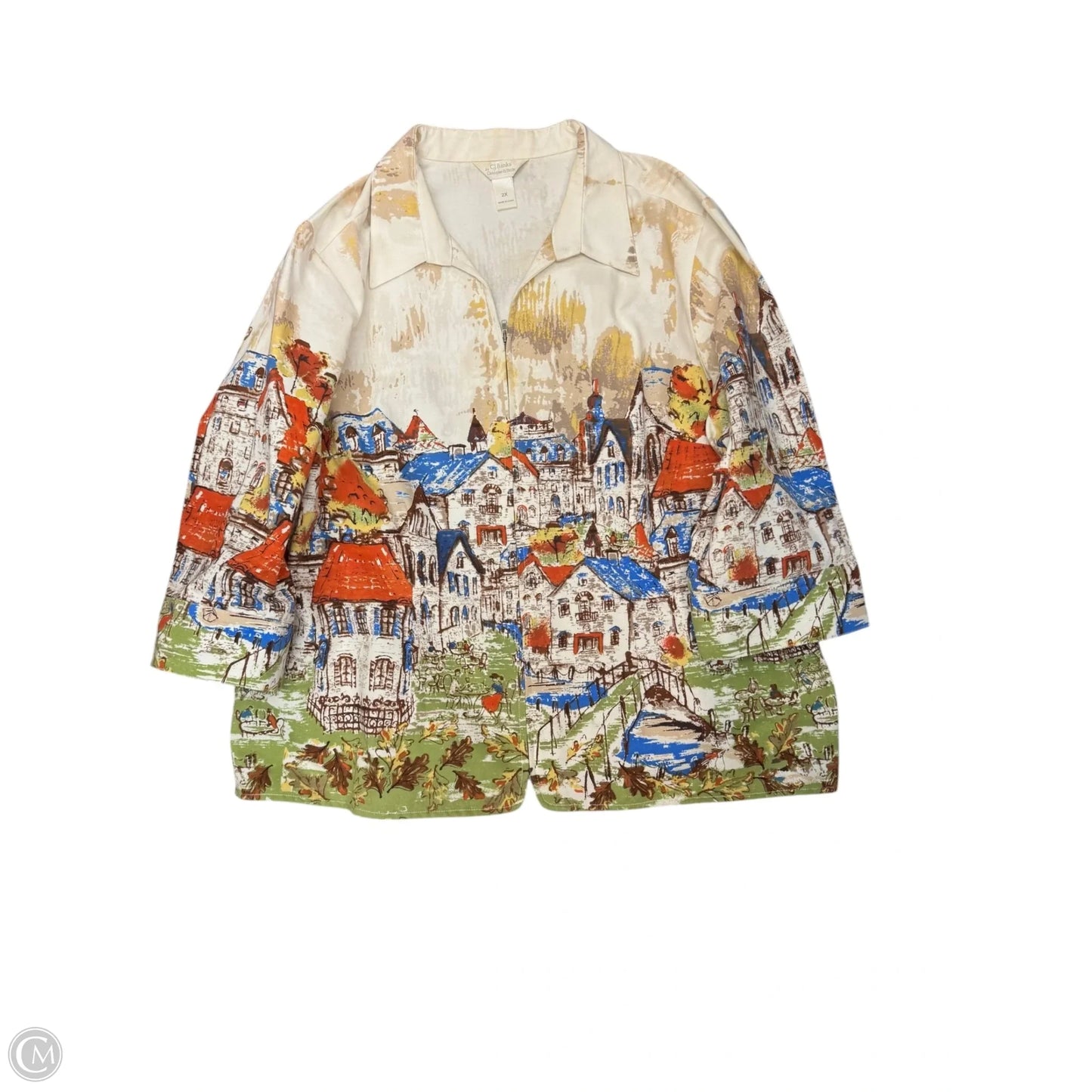 Jacket Other By Cj Banks In Multi-colored, Size: 2x