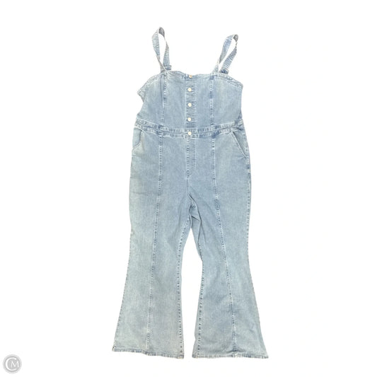 Jumpsuit By Ava & Viv In Blue Denim, Size: 22