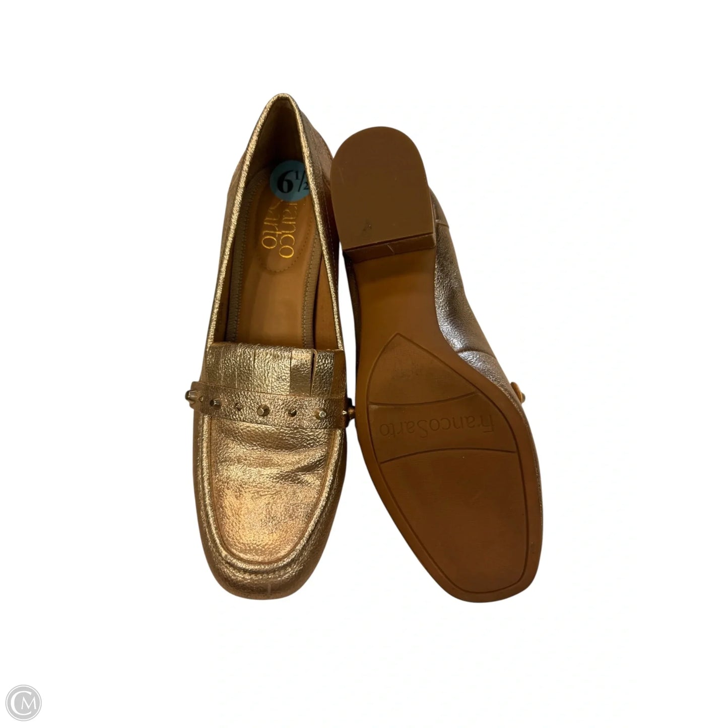 Boots Ankle Flats By Cole-haan In Bronze, Size: 6.5