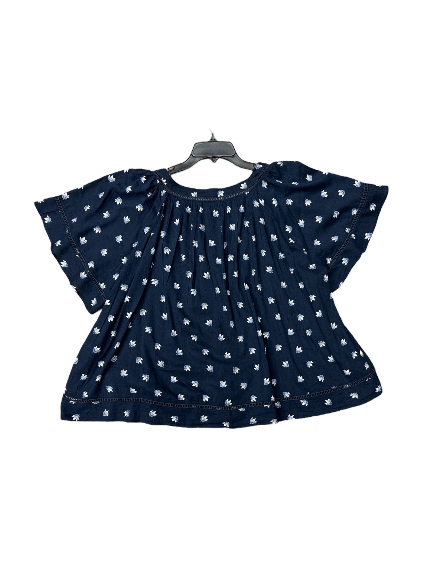 Navy Top Short Sleeve Old Navy, Size 2x