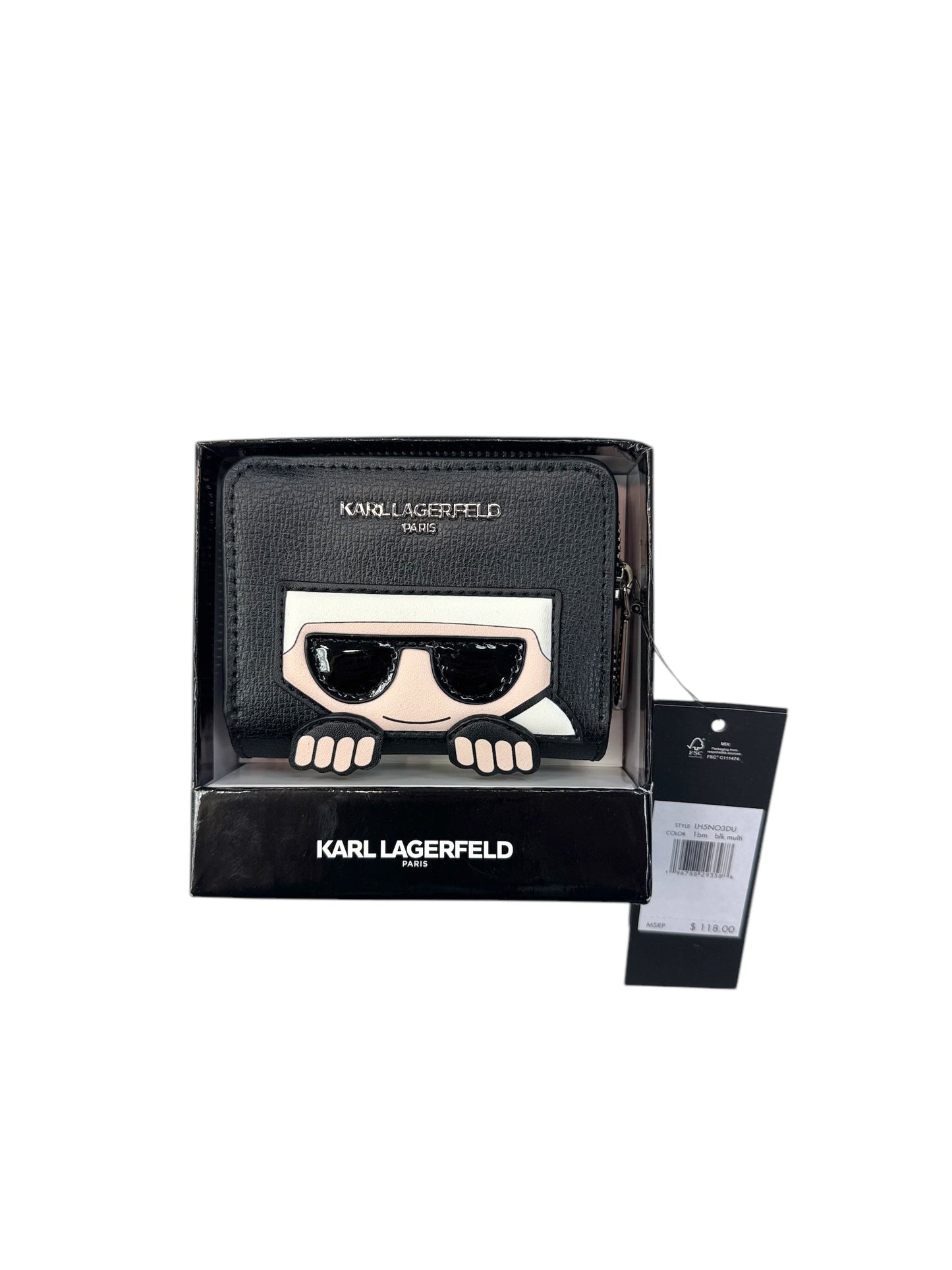 Wallet Designer By Karl Lagerfeld, Size: Small