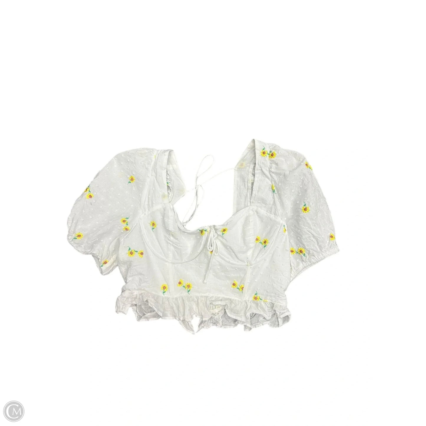 Top Short Sleeve By Altard State In White, Size: M