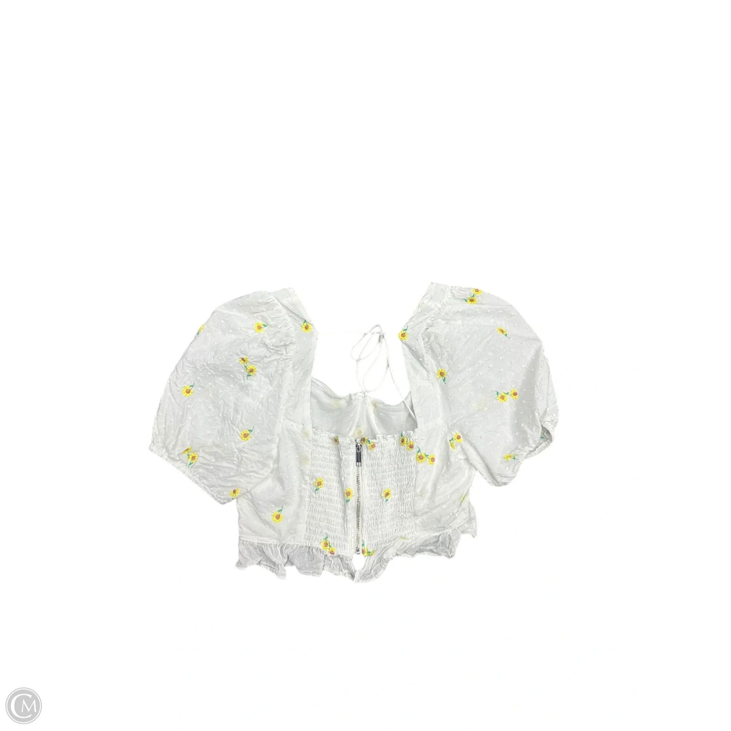 Top Short Sleeve By Altard State In White, Size: M