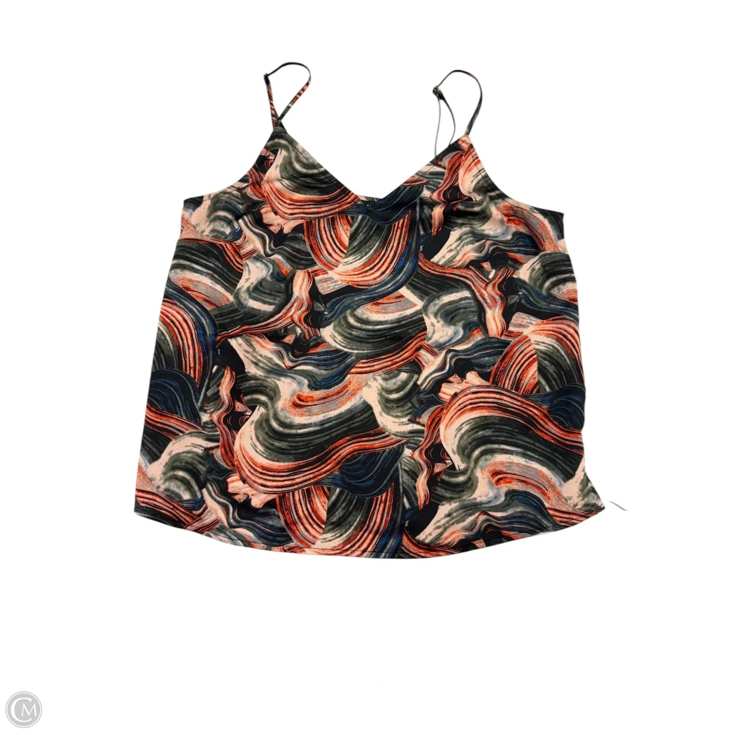Top Sleeveless By Halogen In Multi-colored, Size: S