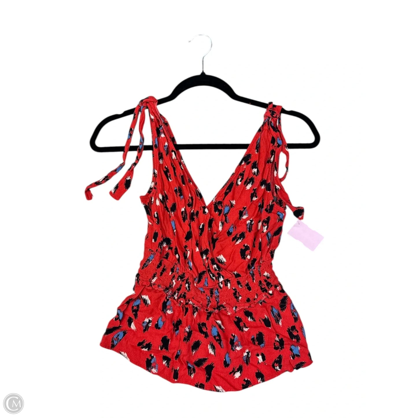 Top Sleeveless By Elodie In Red, Size: S