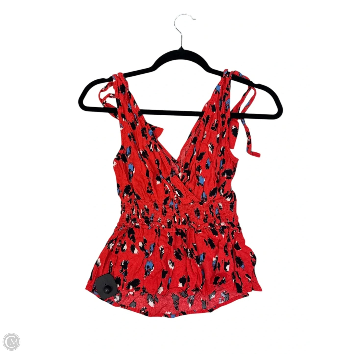 Top Sleeveless By Elodie In Red, Size: S