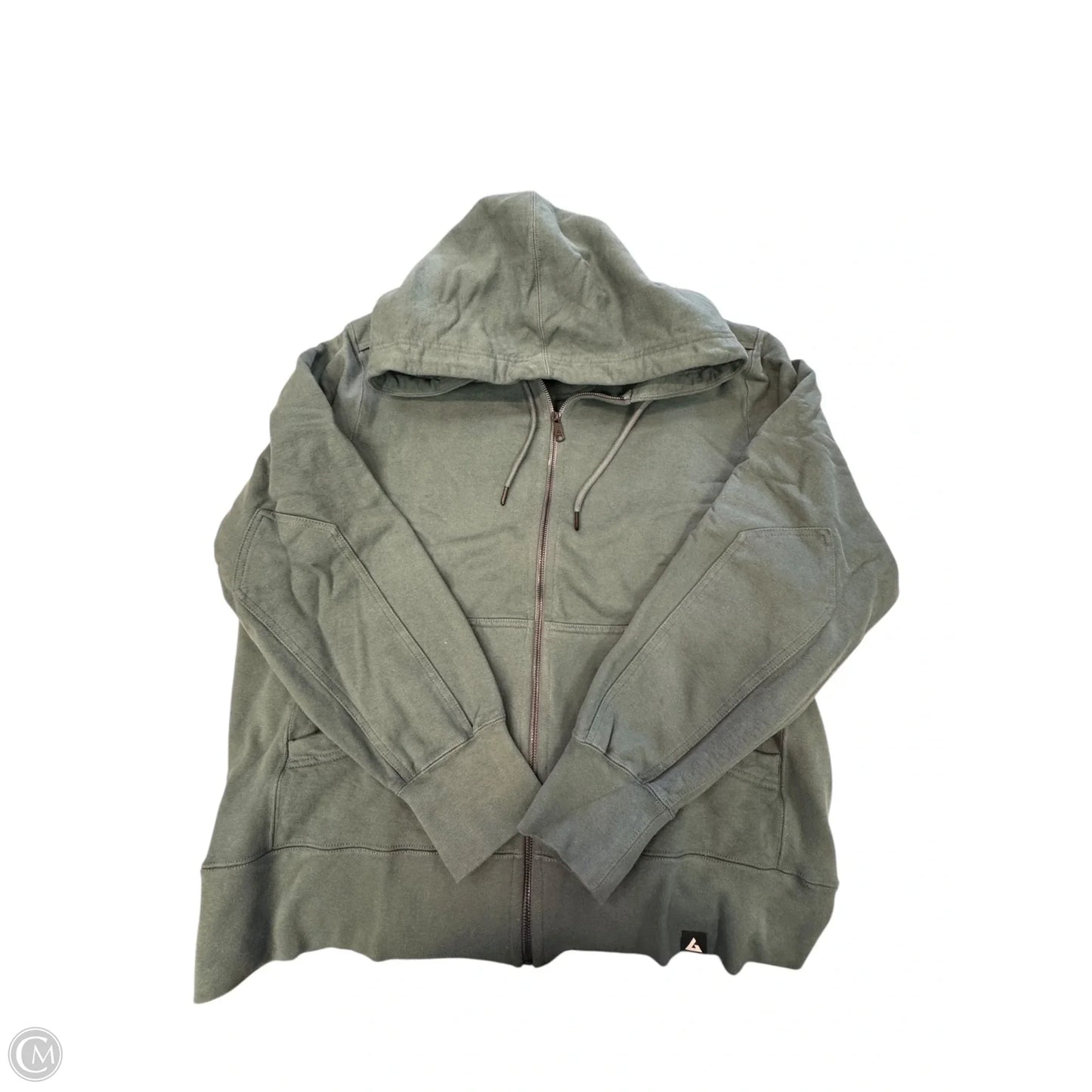 Sweatshirt Hoodie By Cmc In Green, Size: 2x