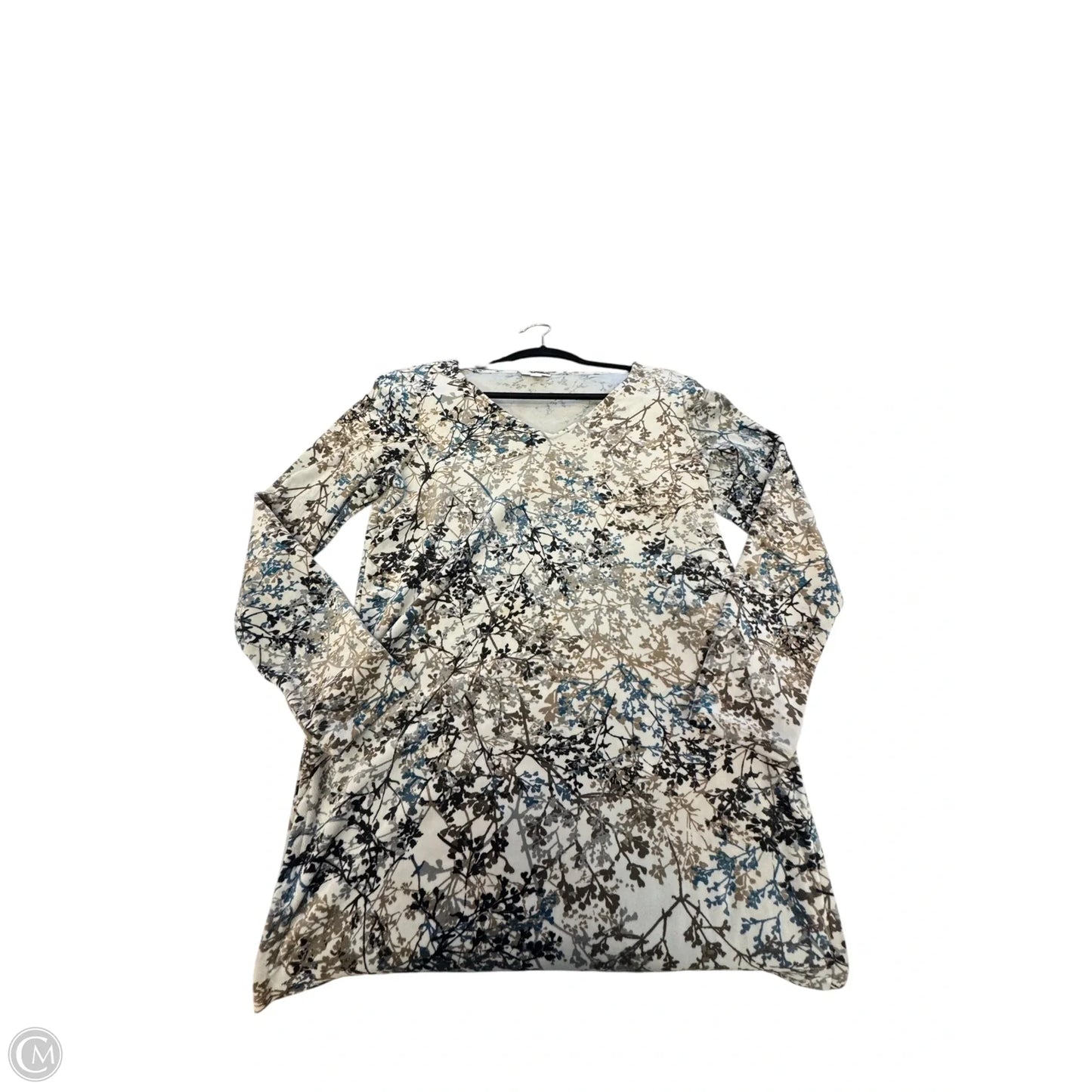 Top Long Sleeve By Pure Jill In Grey, Size: Xs