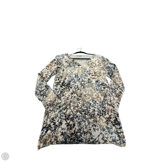 Top Long Sleeve By Pure Jill In Grey, Size: Xs