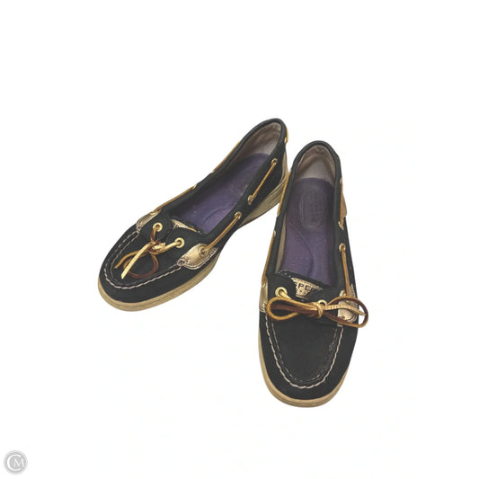 Shoes Flats By Sperry In Black, Size: 8
