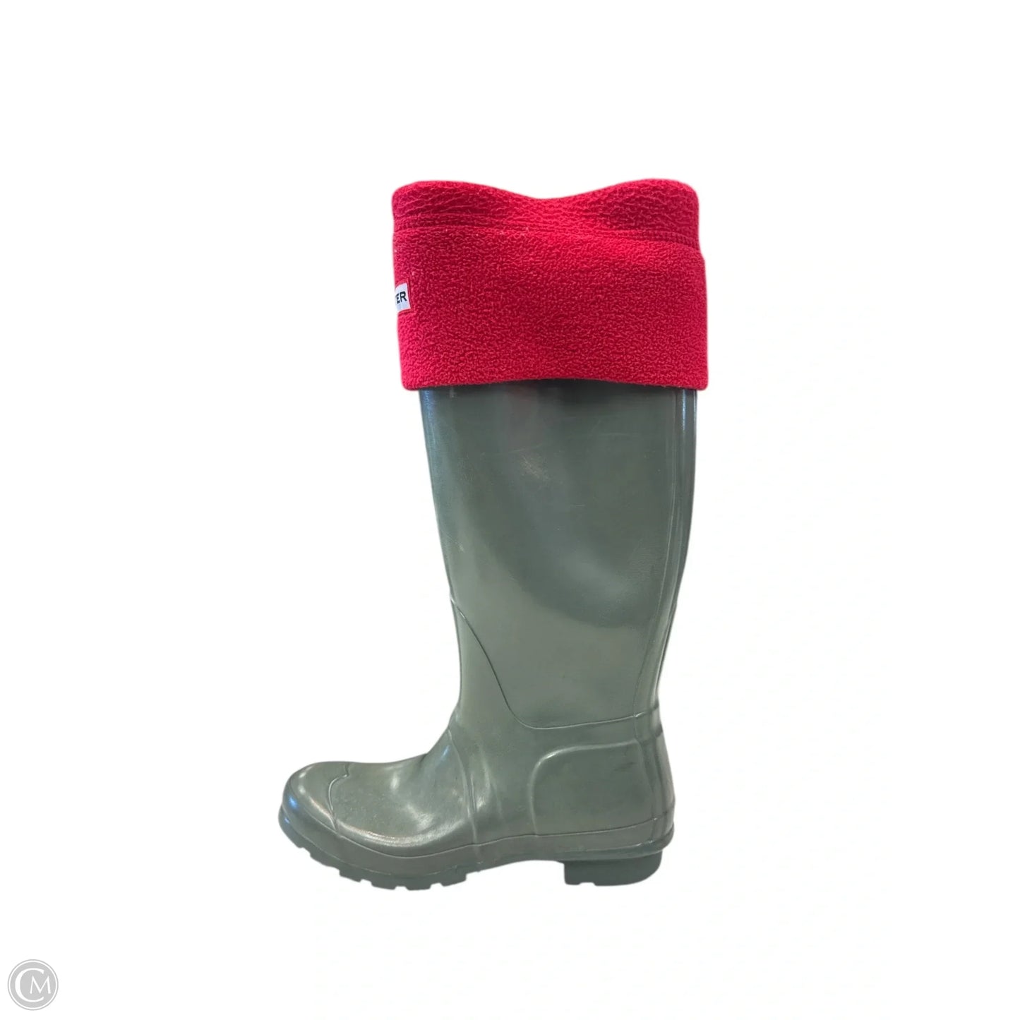 Boots Knee Flats By Hunter In Green, Size: 7