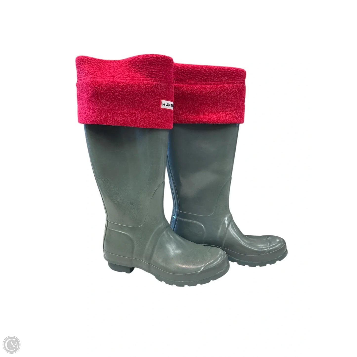 Boots Knee Flats By Hunter In Green, Size: 7