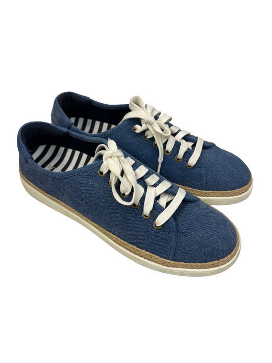 Blue Shoes Flats Vionic, Size 10