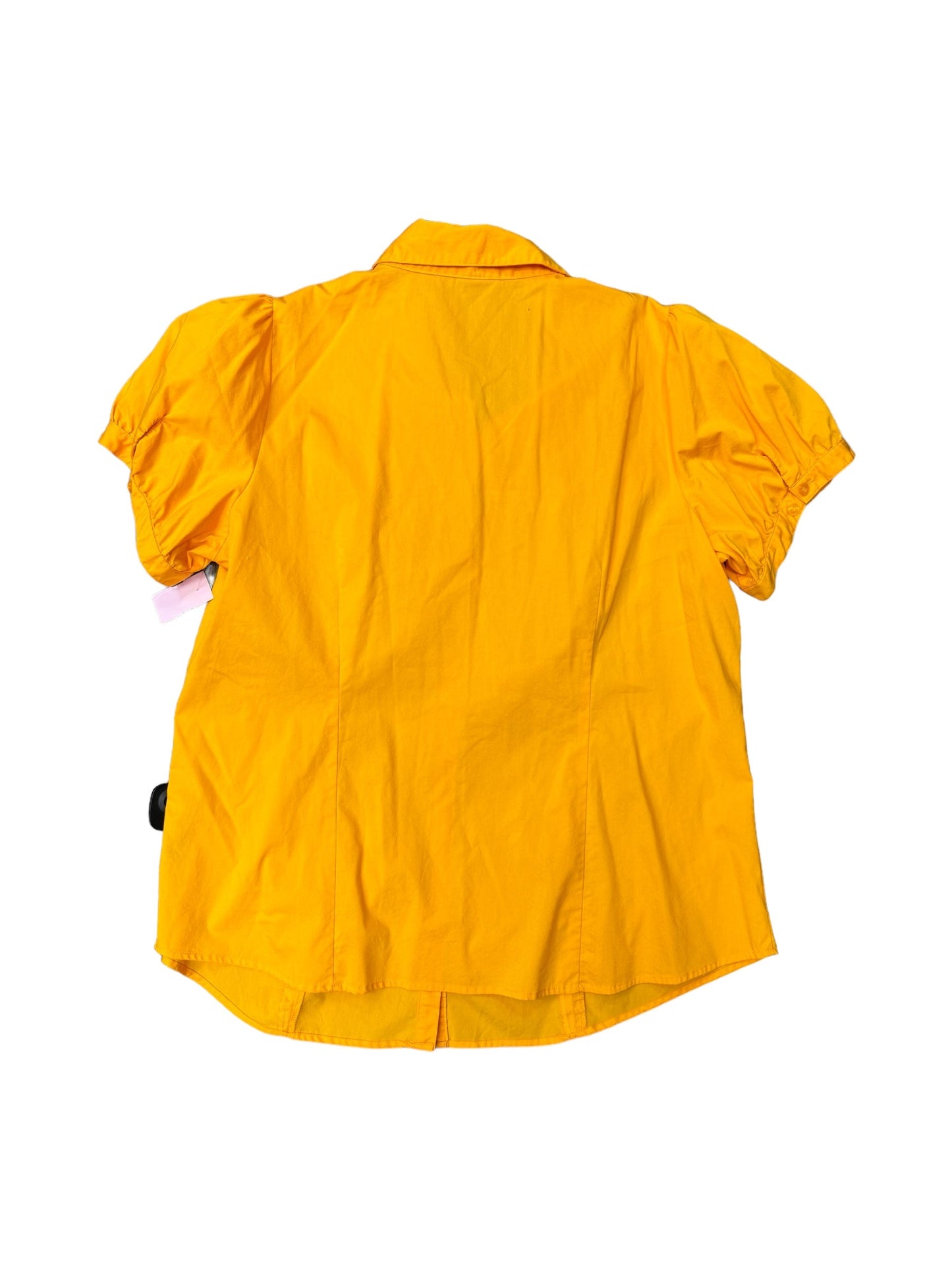 Yellow Top Short Sleeve Worthington, Size 2x