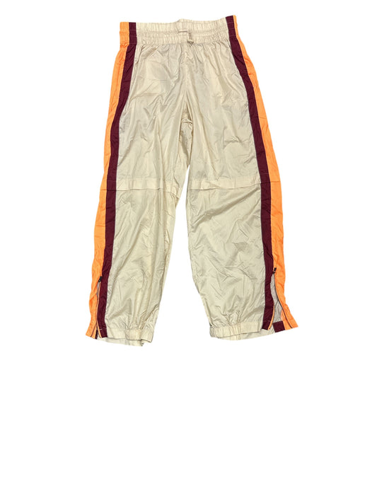 Athletic Pants By Free People In Cream & Orange, Size: L