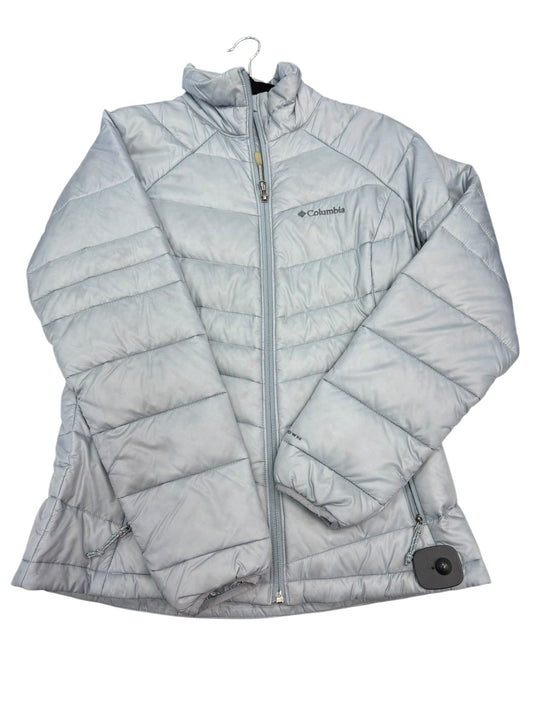 Coat Puffer & Quilted By Columbia In Blue, Size: S