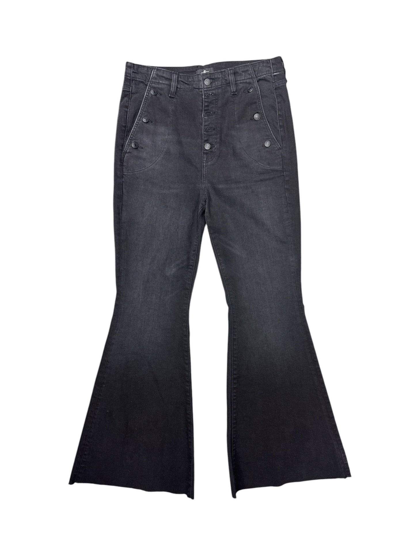 Pants Other By 7 For All Mankind In Black Denim, Size: 12