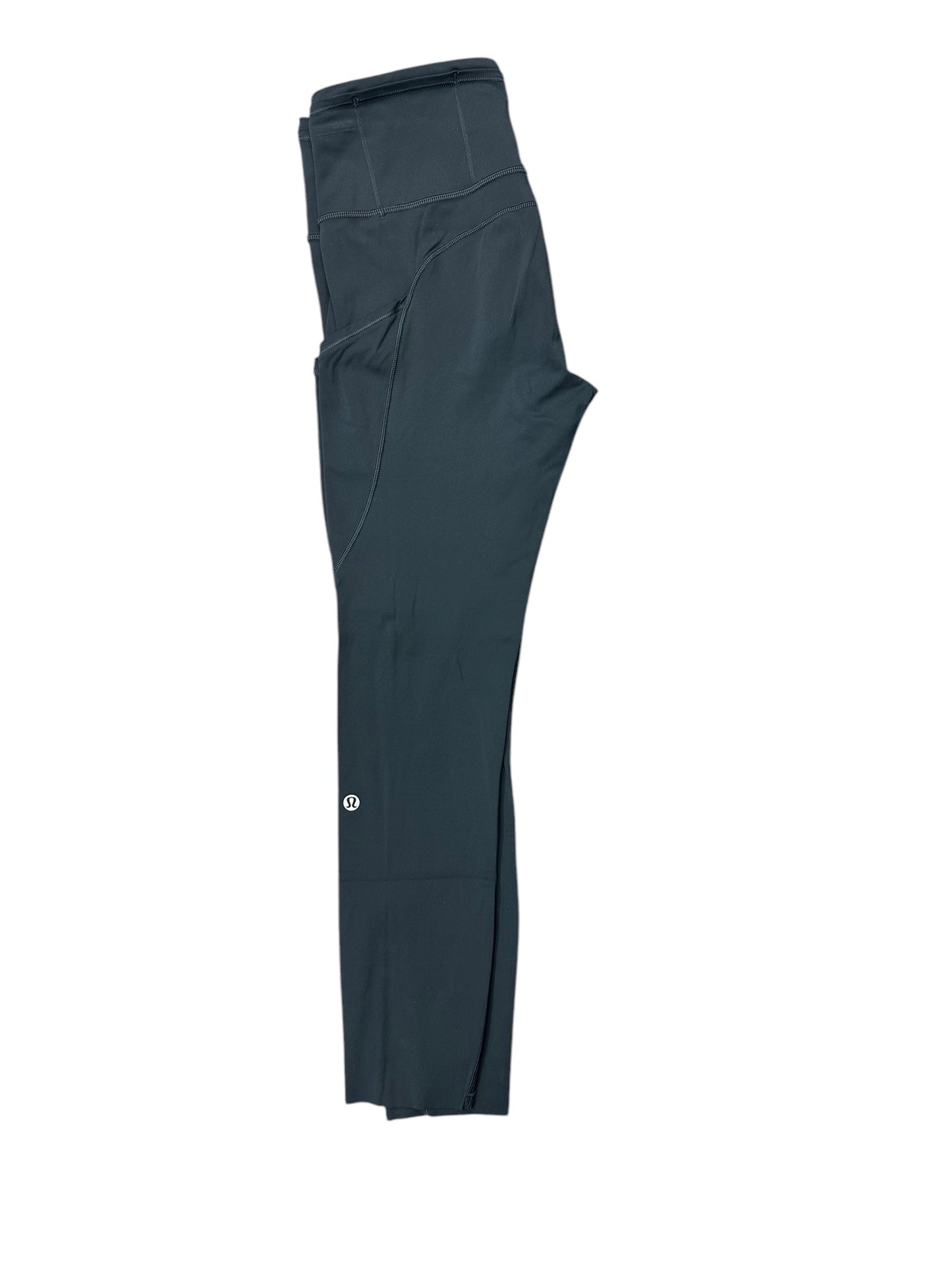 Athletic Capris By Lululemon In Grey, Size: M