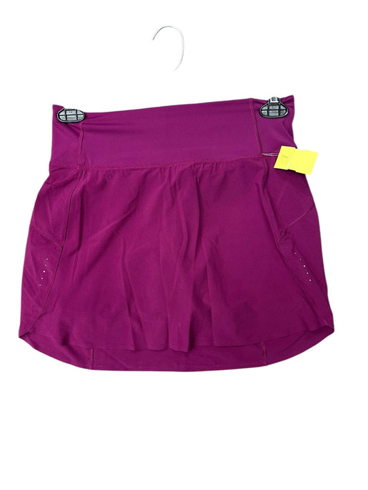 Athletic Skort By Athleta In Purple, Size: 4