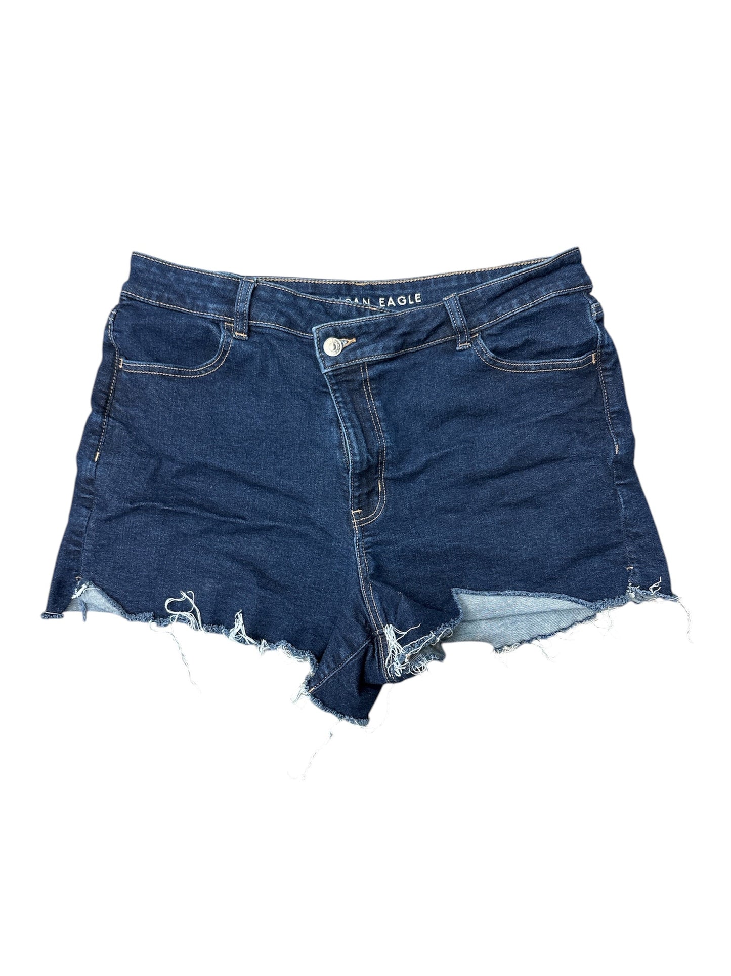 Shorts By American Eagle In Blue Denim, Size: 16