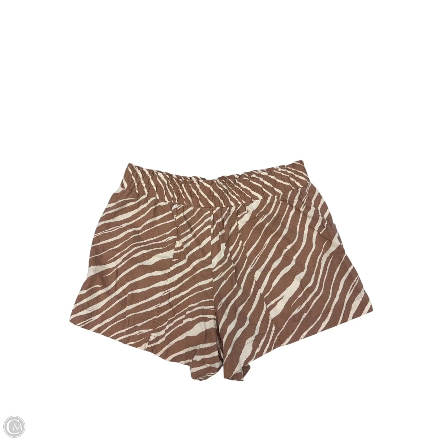 Shorts By A New Day In Zebra Print, Size: 6