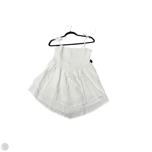 top sleeveless By Anthropologie In White, Size: M