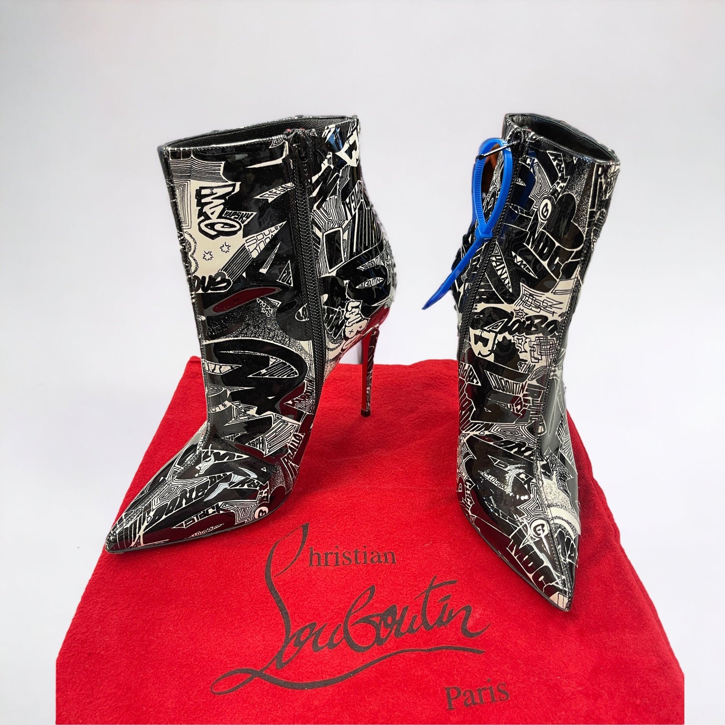 Boots Ankle Heels By Christian Louboutin  Size: 5.5