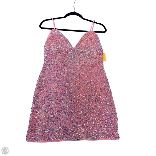 Dress Party Short By Lulus In Pink, Size: 6