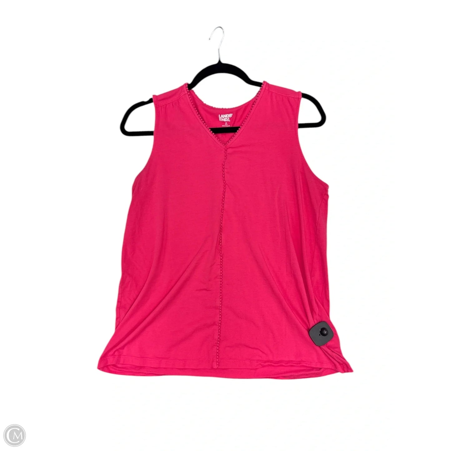 Top Sleeveless By Lands End In Pink, Size: M
