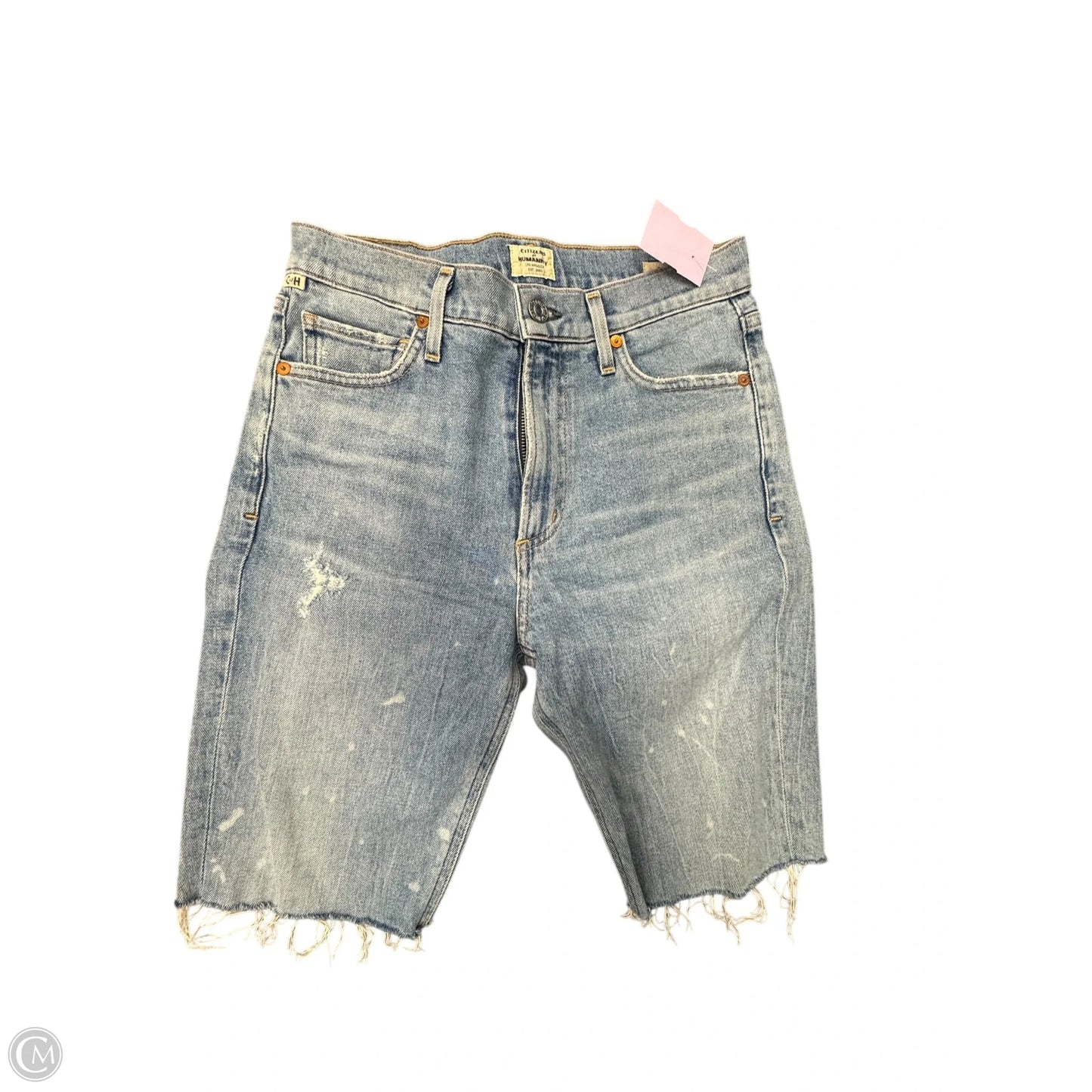 Shorts By Citizens Of Humanity In Blue Denim, Size: 0