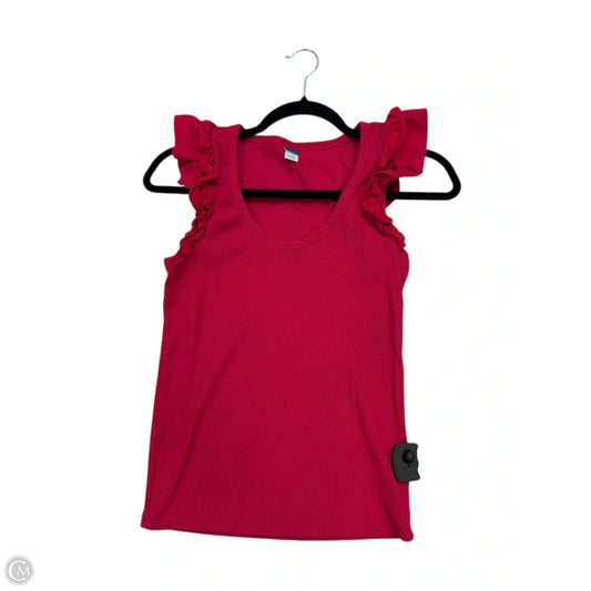 Top Sleeveless By Old Navy In Pink, Size: M