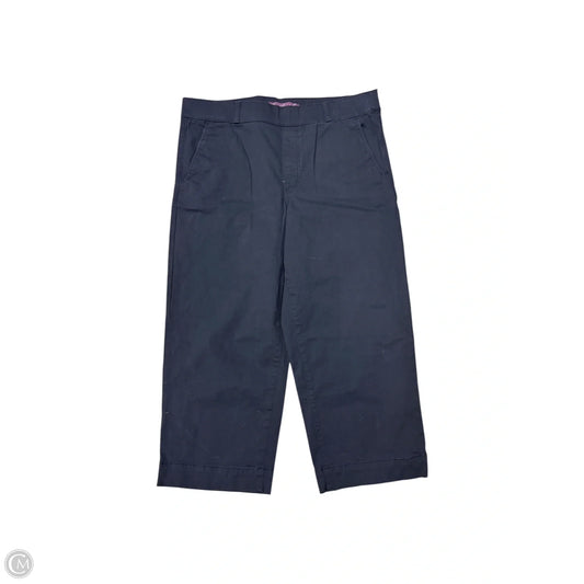 Pants Cropped By Gloria Vanderbilt In Navy, Size: 14