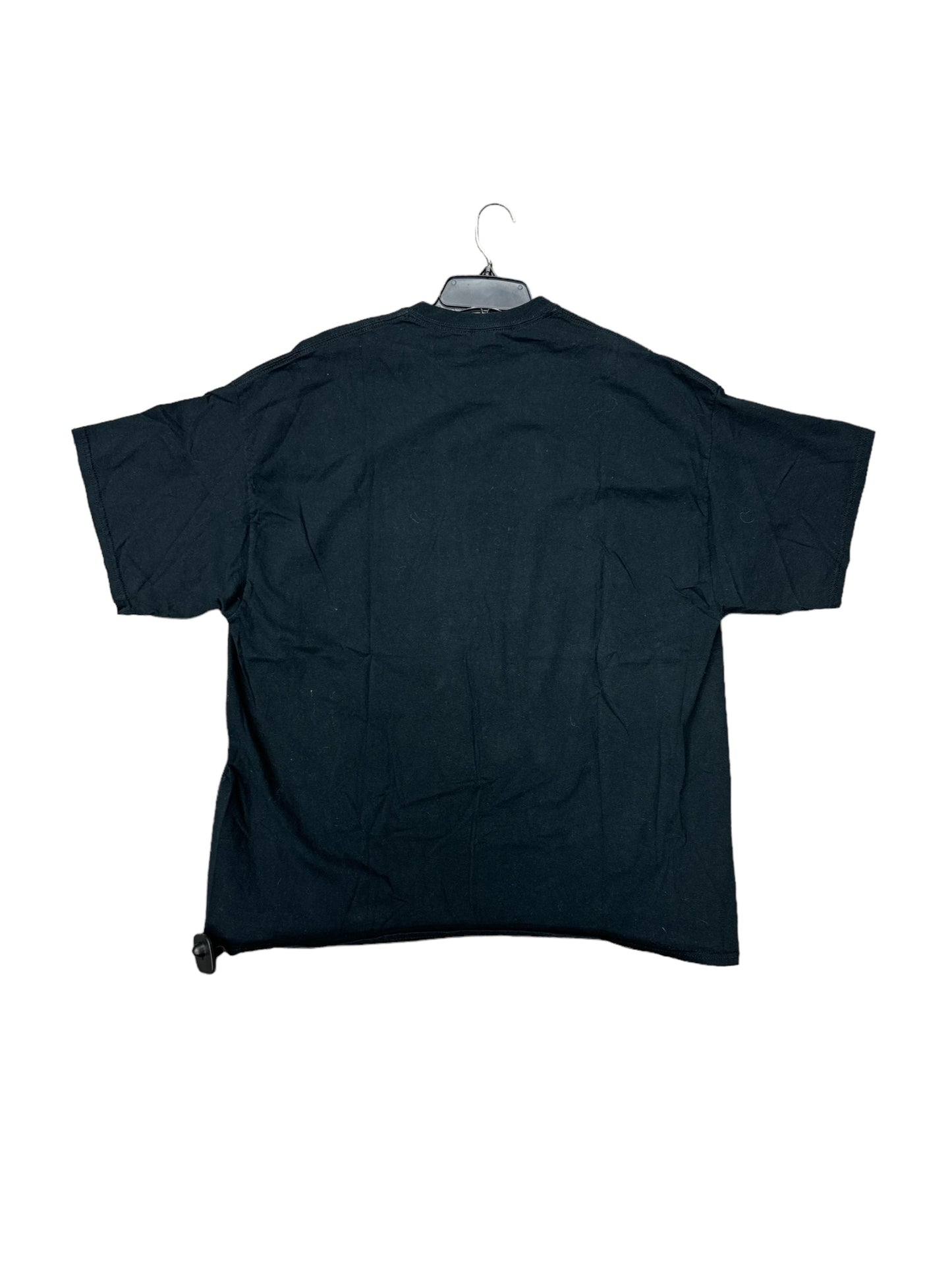 Black Top Short Sleeve Gildan, Size 2x
