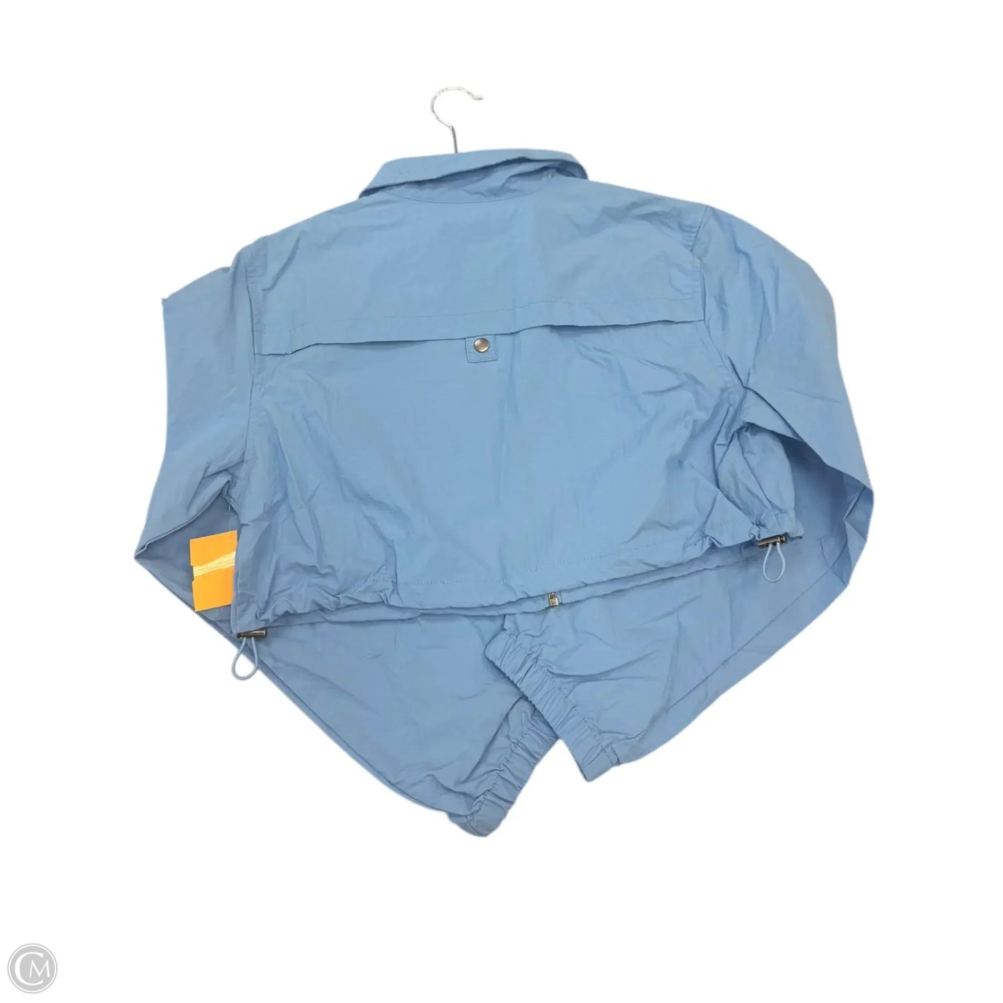 Jacket Windbreaker By Urban Outfitters In Blue, Size: L