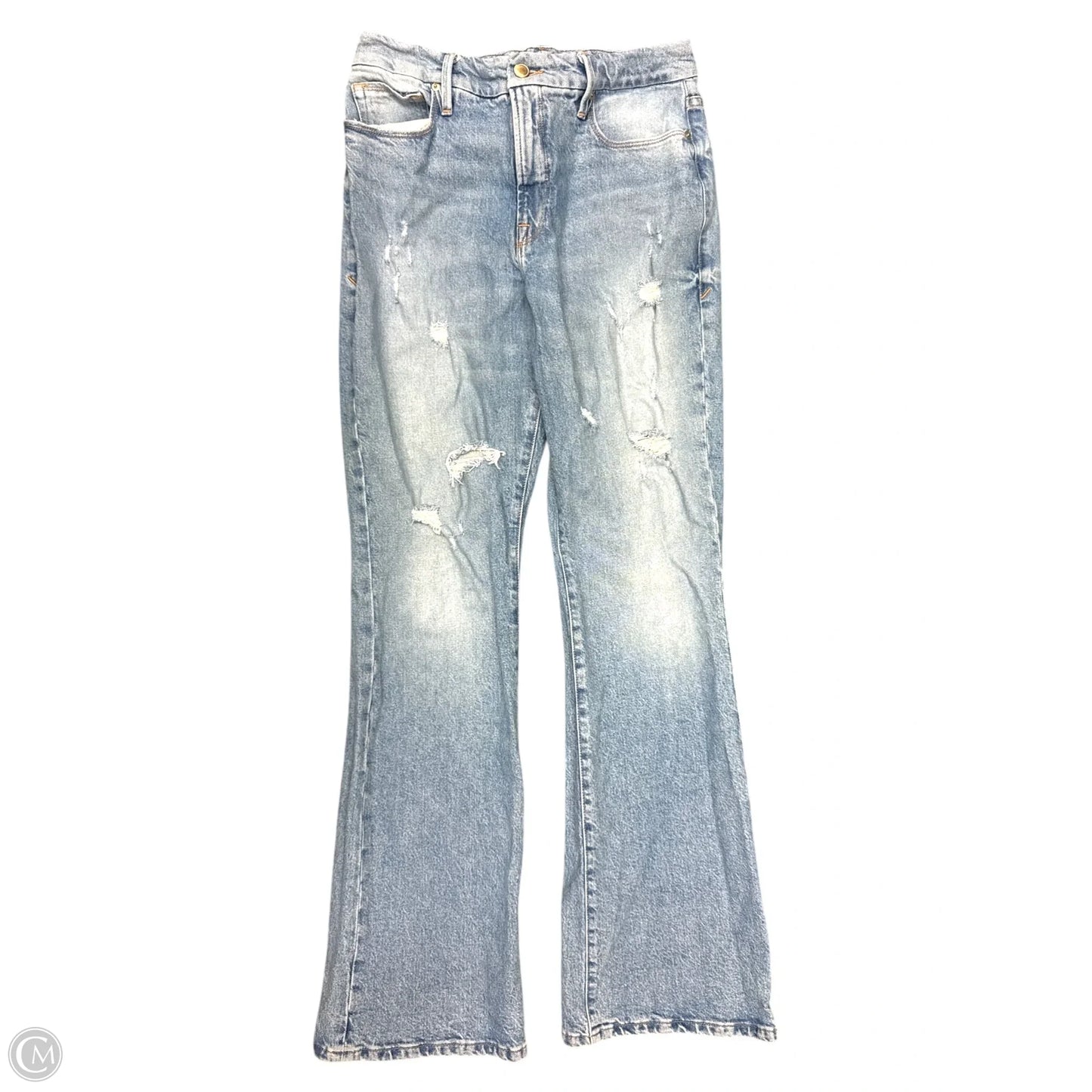 Jeans Designer By Good American In Blue Denim, Size: 6