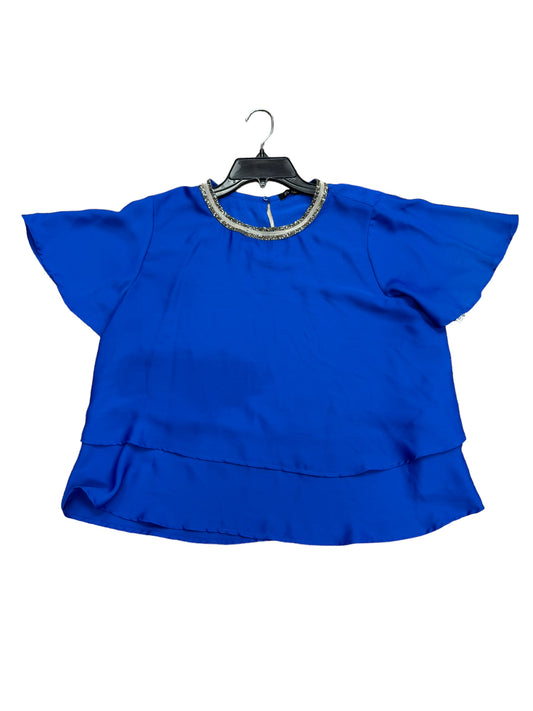 Blouse Short Sleeve By Zara Basic  Size: M